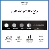 چراغ قوه کانفلون مدل T10 انتخاب عالی کمپینگ